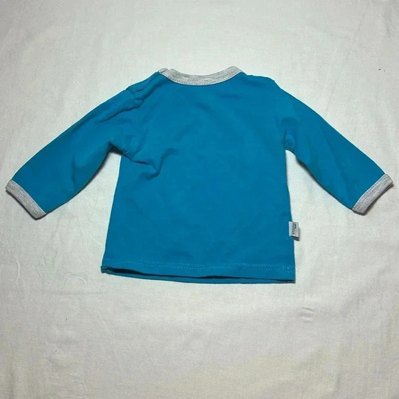 Koala Baby - long sleeve Christmas/Reindeer  T-shirt. Size 0-3 months - Picture 3 of 3